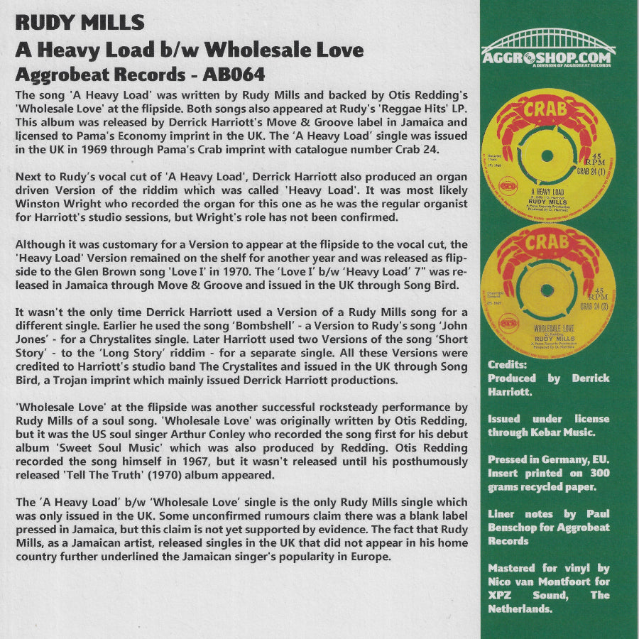 A Heavy Load / Wholesale Love