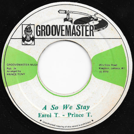 Jah For All / A So We Stay Ver