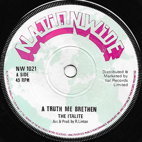 A Truth Me Brethren / Sounds Seven On The Move Ver