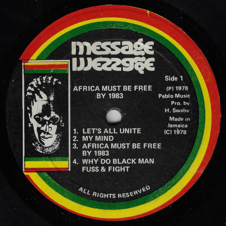 Africa Must Be Free By 1983