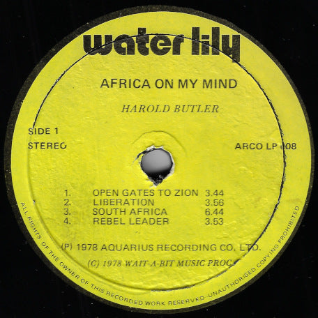 Africa On My Mind