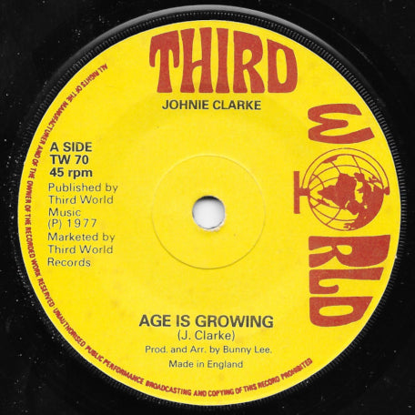 Age Is Growing / Ver