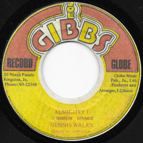 Almighty I / Forgive Them Rasta