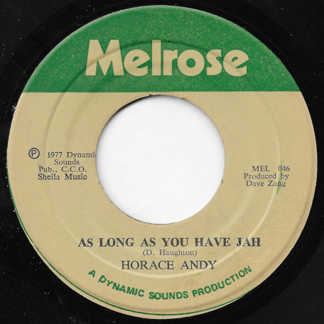 As Long As You Have Jah / Sleepy Is Awake