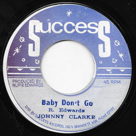 Baby Don't Go / Out Of Love (No Love At All)