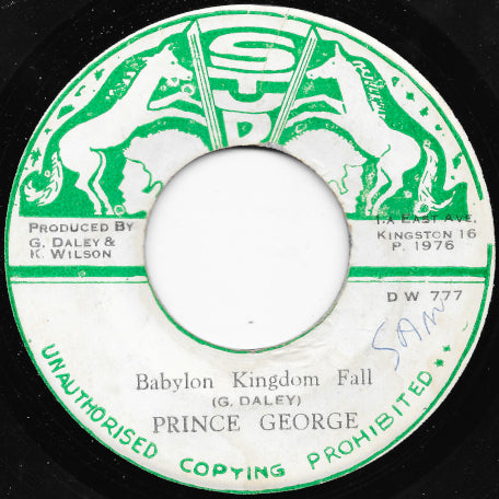 Babylon Kingdom Fall / Dub In Babylon