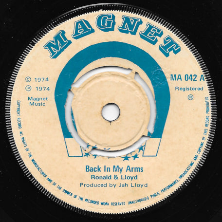 Back In My Arms / Drifting Away (Different Cut / No Cowbell)