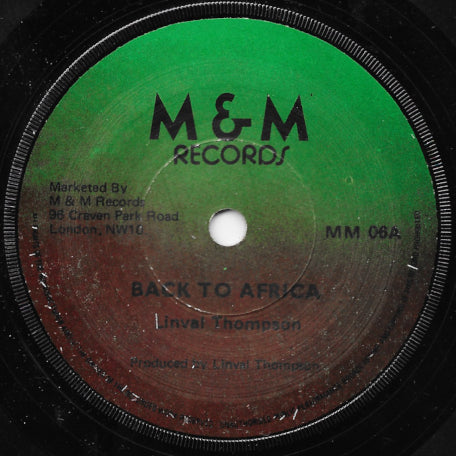 Back To Africa / Jungle Man Skank