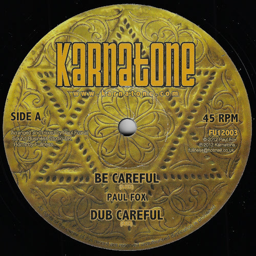 Be Careful / Dub Careful / Walk With Jah / Dub With Jah
