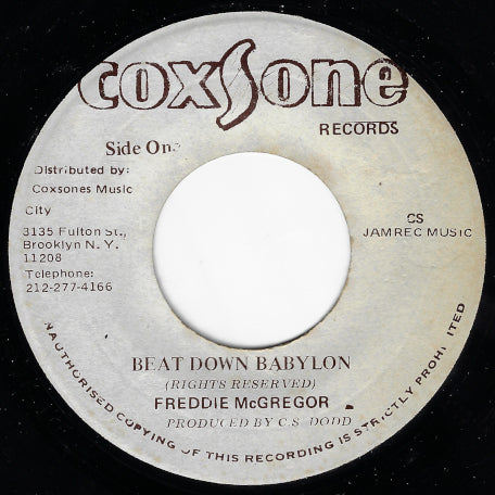 Beat Down Babylon / Right Onn Rasta