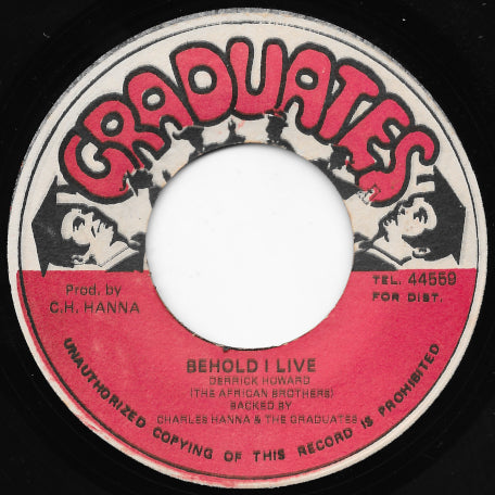Behold I Live / Ver
