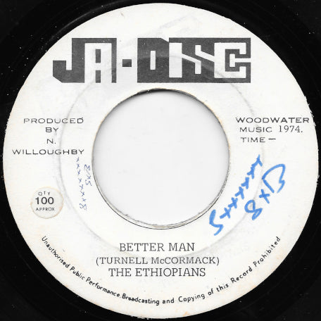 Better Man / Skanking Man
