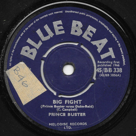 Big Fight (Prince Buster v Duke Reid) / Adios Senorita