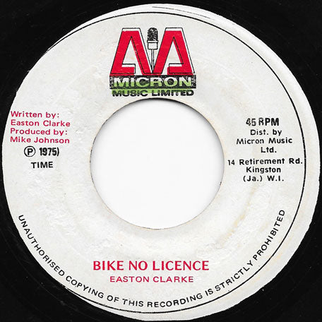 Bike No License / Ver