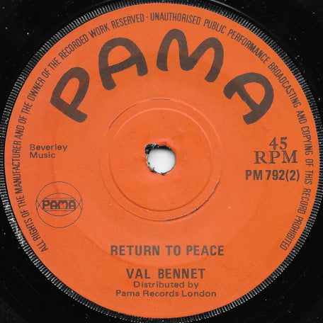 Birth Control / Return To Peace