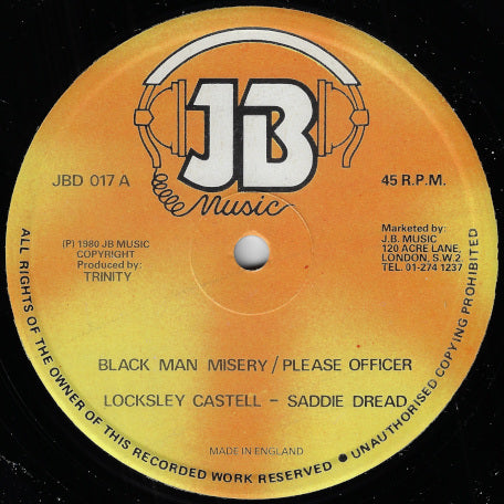 Black Man Misery / Please Officer / Captive