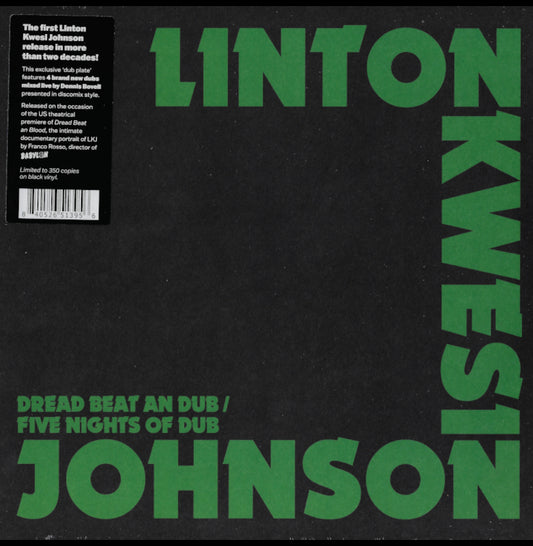 BLACK VINYL Dread Beat An Dub / Pulsating Dub / Five Nights of Dub / Warmonger Dub