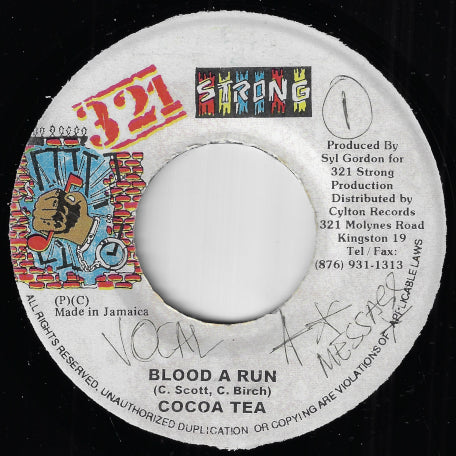 Blood A Run / Scorcher Riddim