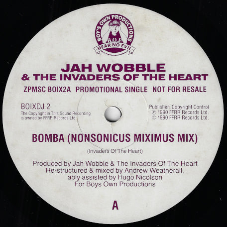 Bomba (Nonsonicus Miximus Mix) / Bomba (Miles Away Mix)