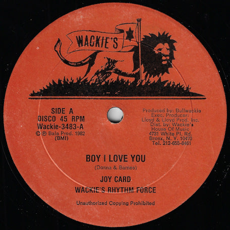 Boy I Love You / Black Girl