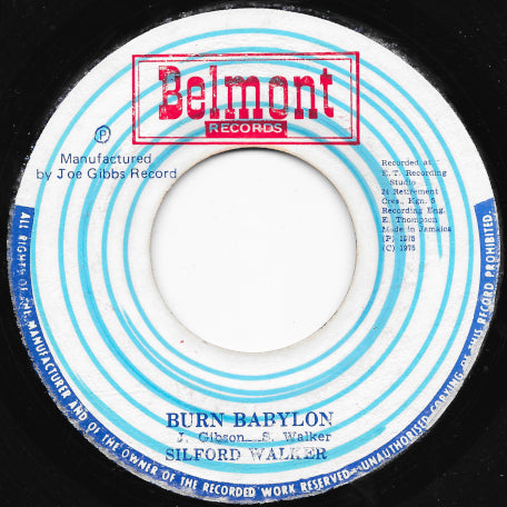 Burn Babylon / Burning Version
