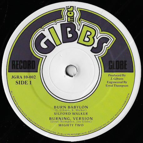 Burn Babylon / Burning Version / Jah Golden Pen / Golden Dub