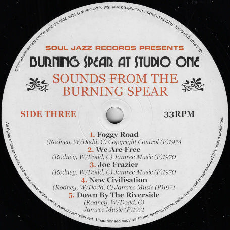 Sounds From The Burning Spear
