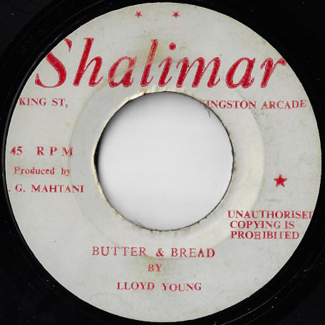 Butter And Bread / Ver
