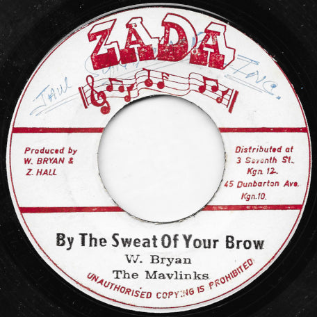 By The Sweat Of Your Brow / Ver