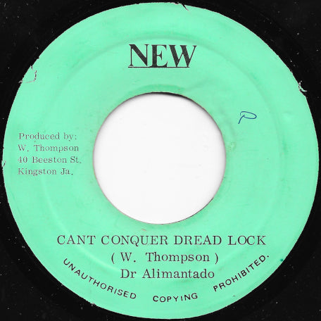 Cant Conquer Dread Locks / Black Harmony Ver