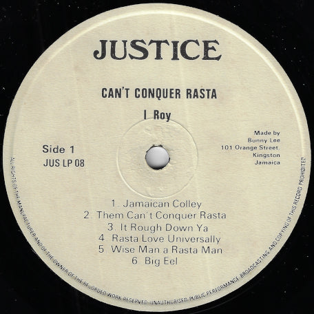 Can't Conquer Rasta