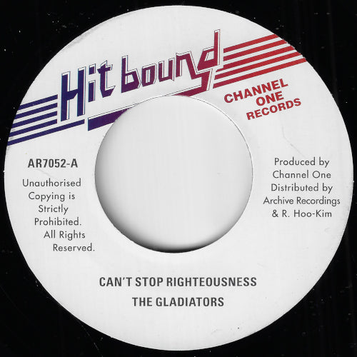 Can't Stop Righteousness / Can't Stop Righteousness Ver
