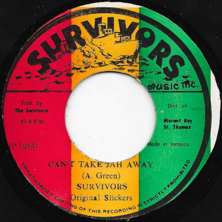 Cant Take Jah Away / Revelation 12 13 Dub
