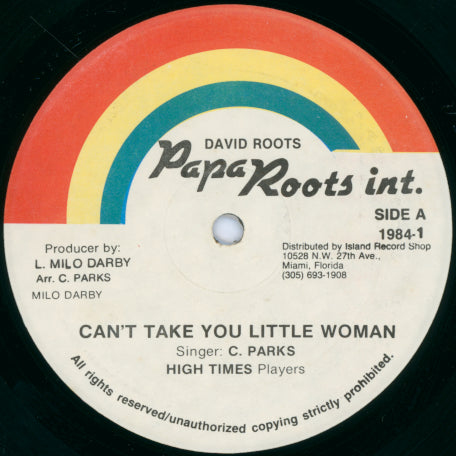 Can't Take You Little Woman / Militant Youth