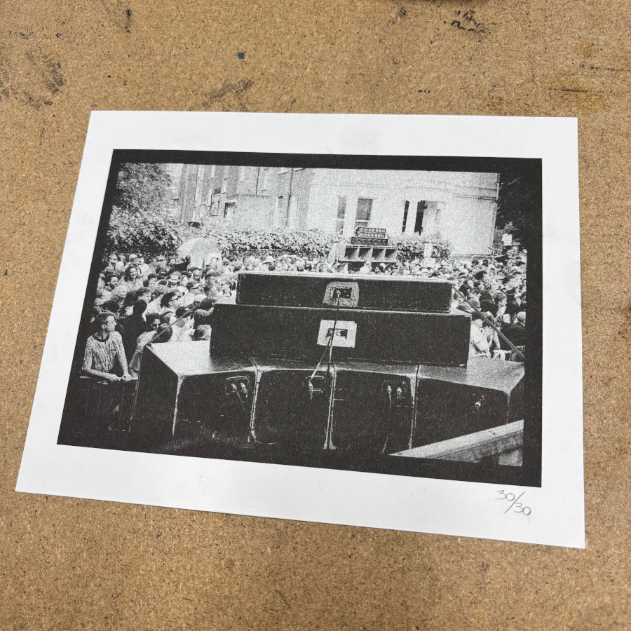 Riso Photo Prints ALL PROCEEDS DONATED TO RED CROSS JAMAICA Channel One Sound System Leamington Rd Villas, Notting Hill Carnival 2023