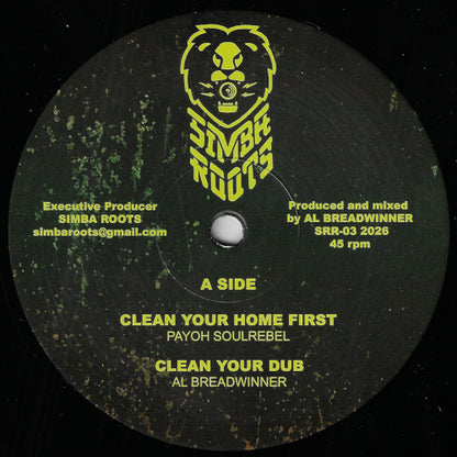 THE SHACKLES RIDDIM Clean Your Home First / Clean Your Dub / Shackles Sax / Shackles Dub