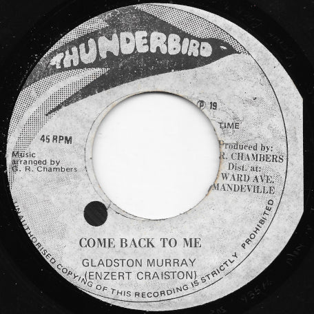 Come Back To Me / Ver