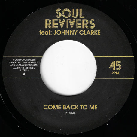 Come Back To Me / Come Back Version