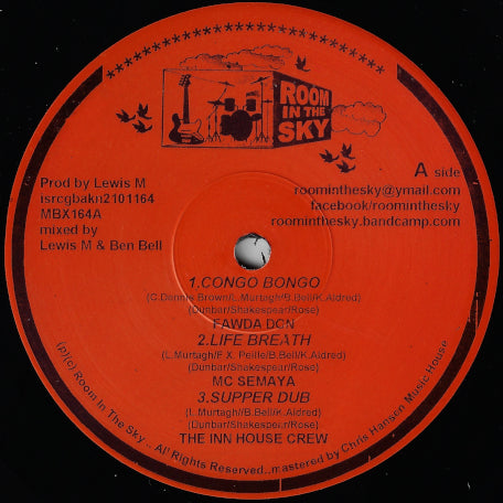 Congo Bongo / Life Breath / Supper Dub / Softly And Tenderly / Dinner Date / Holt It Up