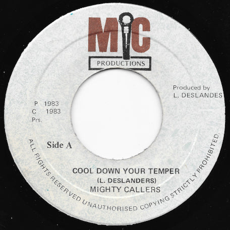 Cool Down Your Temper / Ver