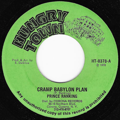 Cramp Babylon Plan / Dub The Plan