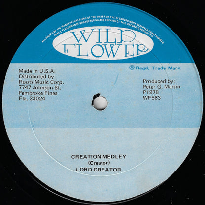 Creation Medley / Creating Dub