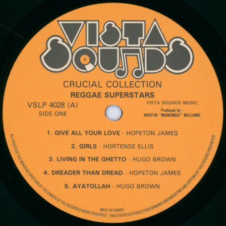 Reggae Superstars - Crucial Collection