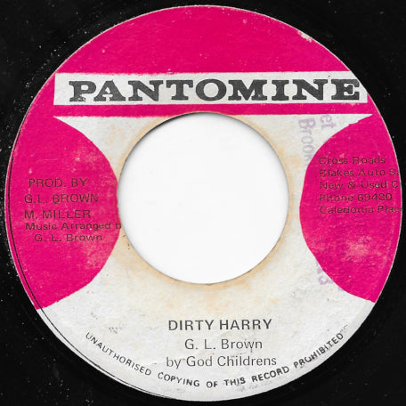 Dirty Harry / Crisp As A Ball Actually God Step