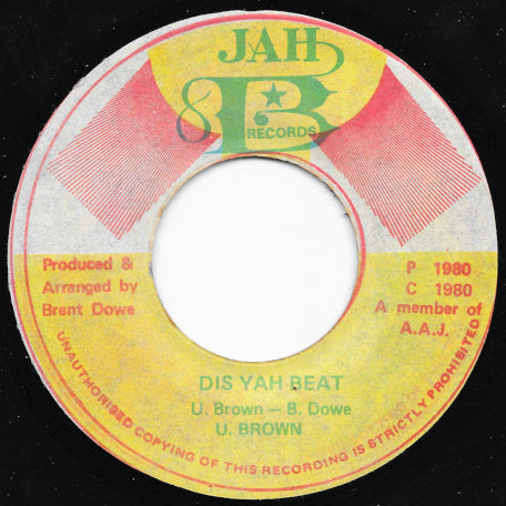 Dis Yah Beat / Ver