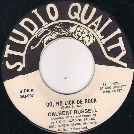Do No Lick De Rock