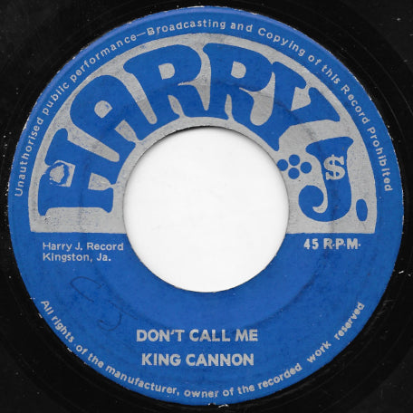 The Liquidator / Don't Call Me