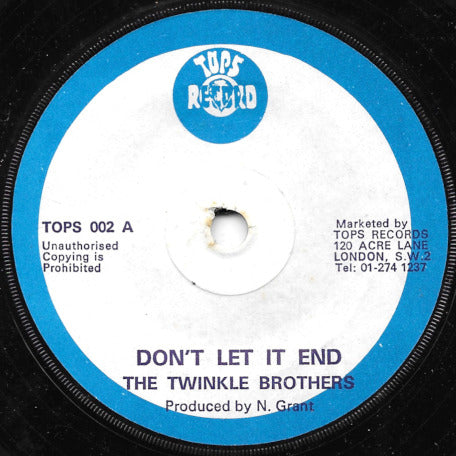 Dont Let It End / Ver