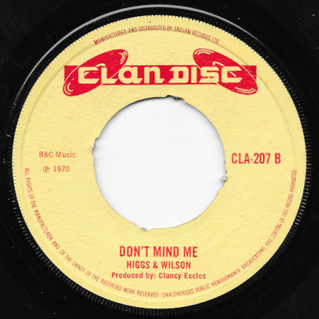 Herbsman / Don't Mind Me
