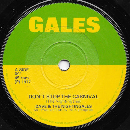 Dont Stop The Carnival / Drano